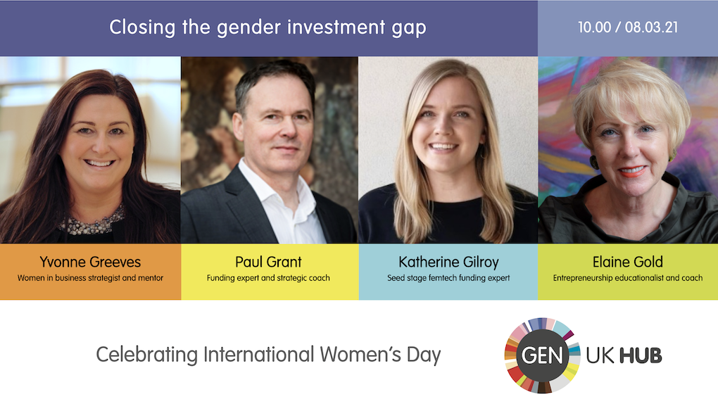 speakers for Closing the Gender Investment Gap session